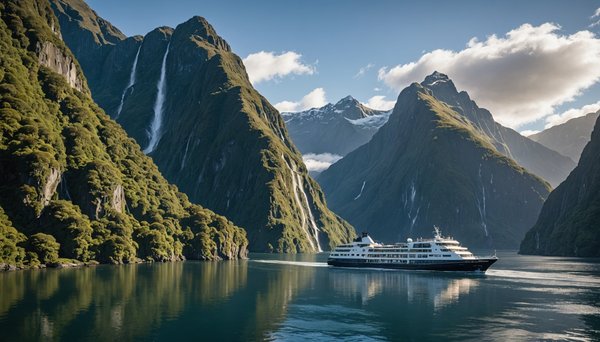 Vivez l'aventure unique d'une croisière dans le milford sound