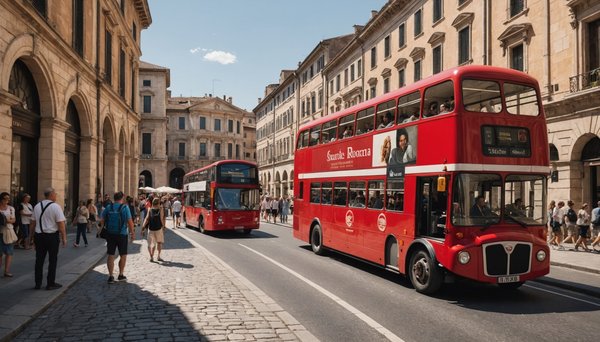 Explorez rome facilement avec le bus touristique à votre rythme.